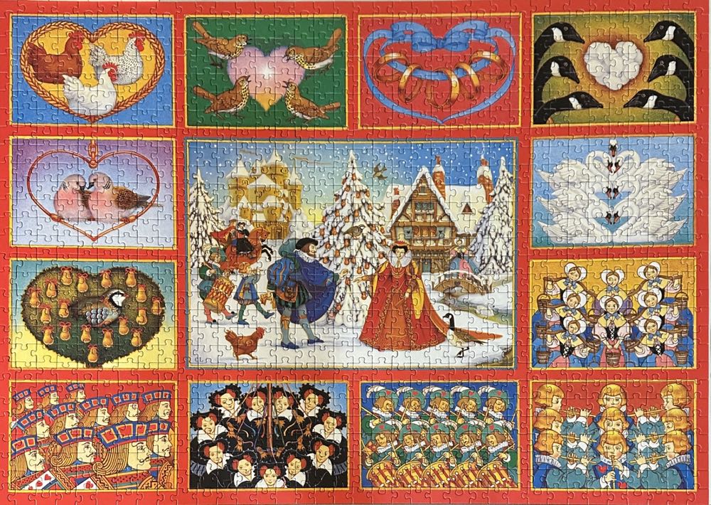 The Twelve Days of Christmas - Ravensburger puzzle collectible [Barcode 5012152454261] - Main Image 3