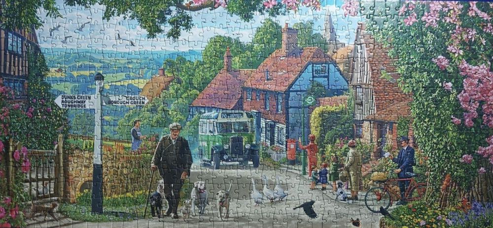 A Morning Stroll - Gibsons puzzle collectible [Barcode 5012269040449] - Main Image 3