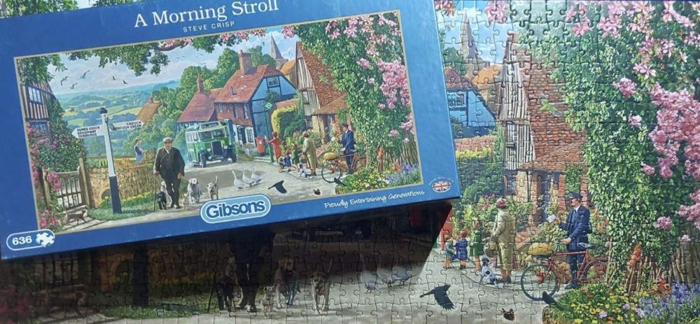 A Morning Stroll - Gibsons puzzle collectible [Barcode 5012269040449] - Main Image 4