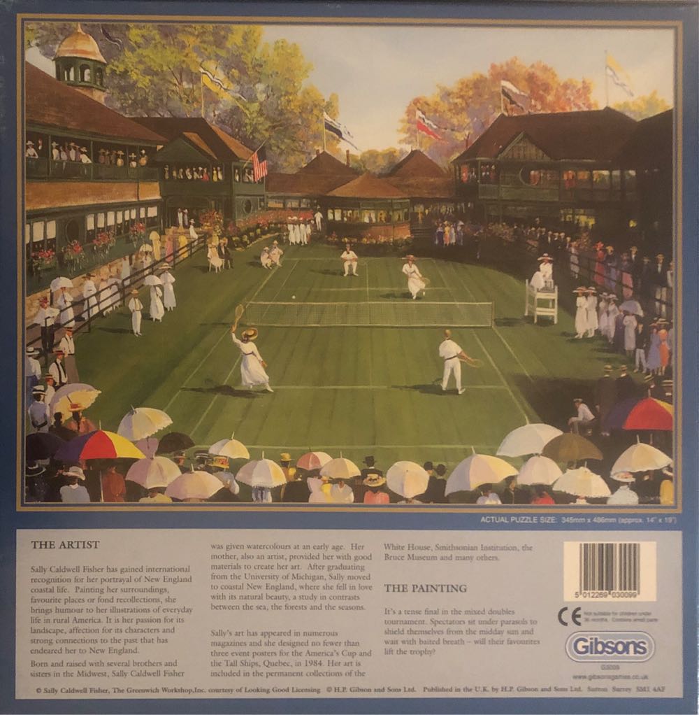 Mixed Doubles - Gibsons puzzle collectible [Barcode 5012269030099] - Main Image 3