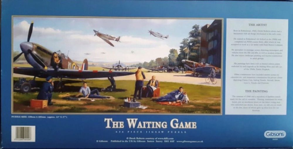 The Waiting Game - Gibsons puzzle collectible [Barcode 5012269040098] - Main Image 3