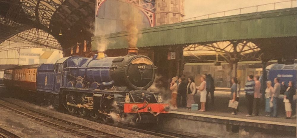 Arrival at Temple Mead - Gibsons puzzle collectible [Barcode 5012269040241] - Main Image 2