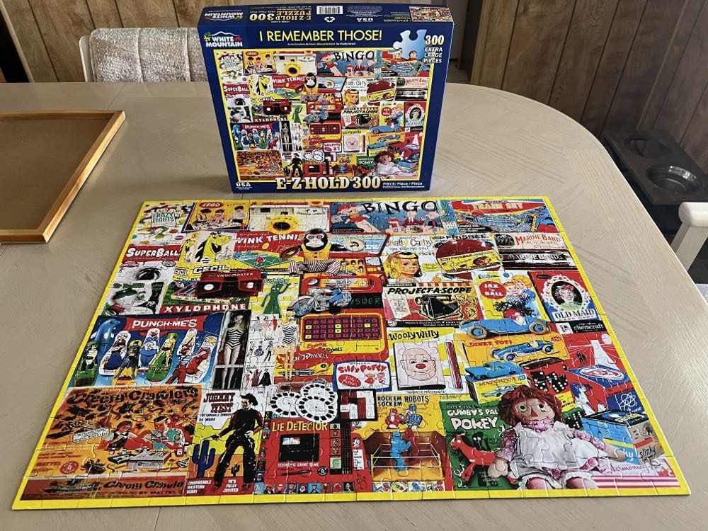 I Remember Those - White Mountain puzzle collectible [Barcode 724819259861] - Main Image 3