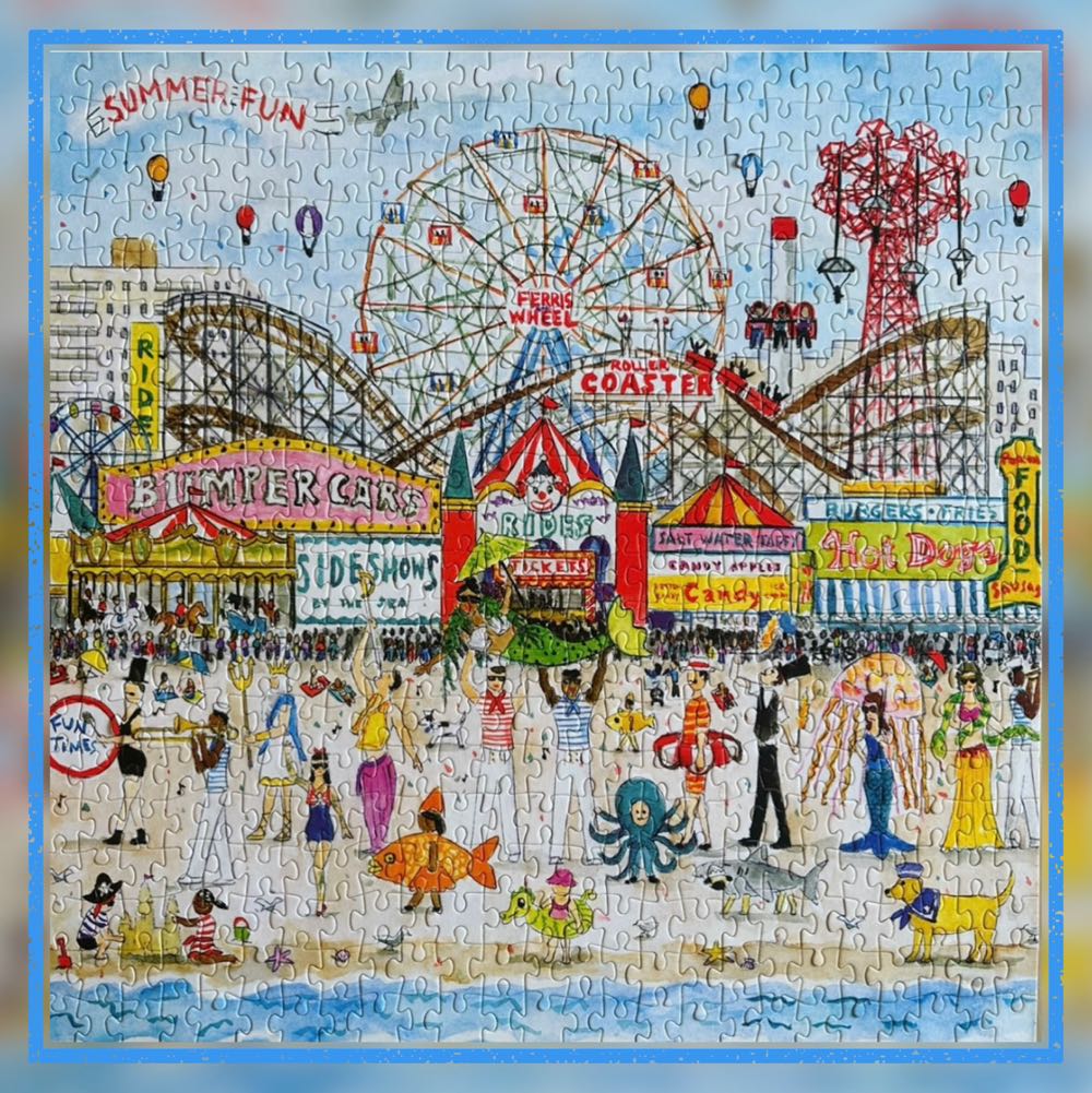 Summer Amusement Park - Good Puzzle Co puzzle collectible [Barcode 616430291460] - Main Image 4