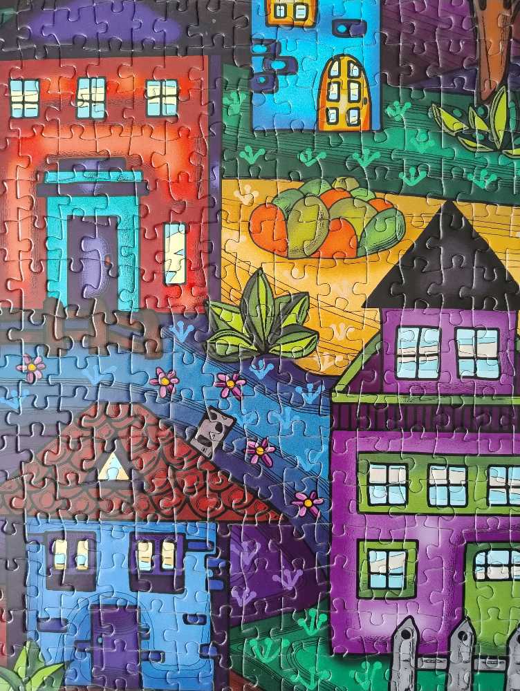 Houses In The Valley - JaCaRou puzzle collectible [Barcode 731093611292] - Main Image 4