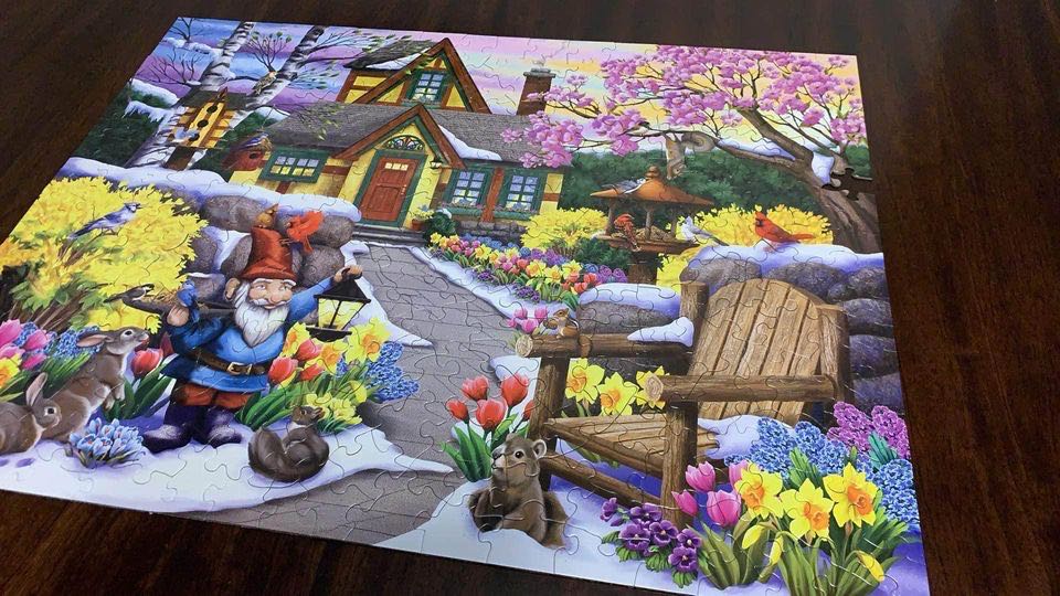 Winter Garden - Bits & Pieces puzzle collectible - Main Image 2