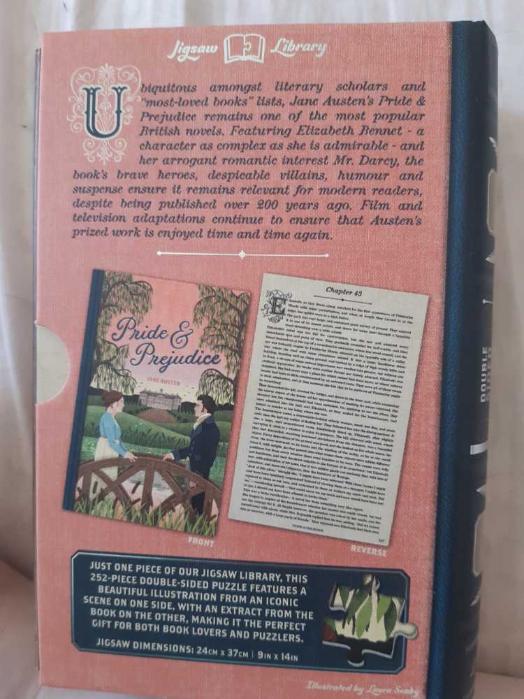 Pride And Prejudice  - Professor Puzzle puzzle collectible [Barcode 5056297205999] - Main Image 2