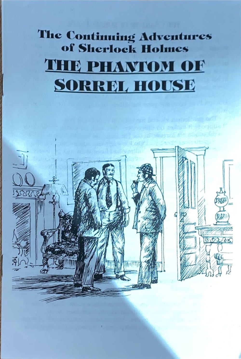 NFS Sherlock: The Phantom Of Sorrel House - Sherlock Mysteries 🚫 puzzle collectible [Barcode 704812401412] - Main Image 3
