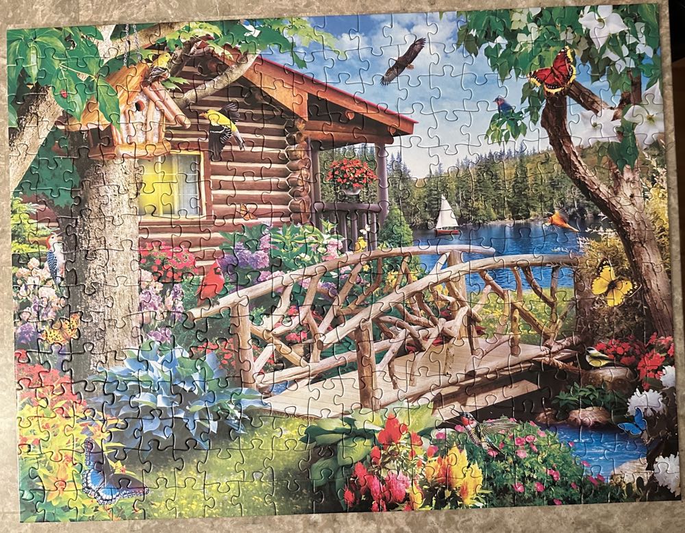 Cabin Crossing - MasterPieces puzzle collectible [Barcode 705988322341] - Main Image 3