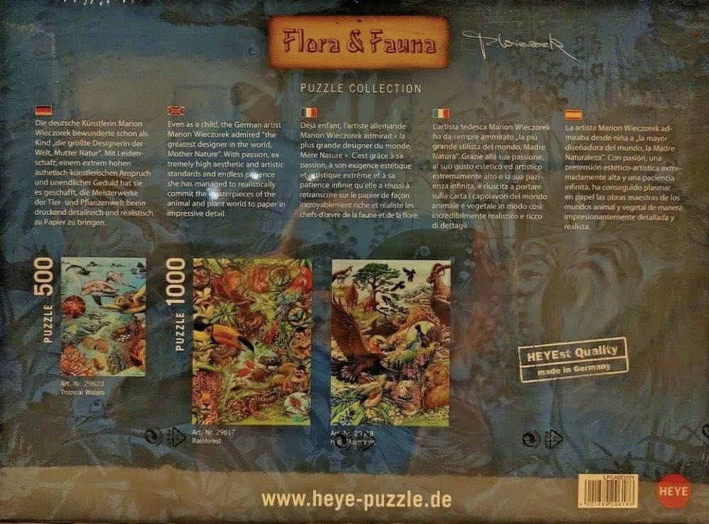 High Mountains 🟦 - Heye Puzzle puzzle collectible [Barcode 4001689296186] - Main Image 3