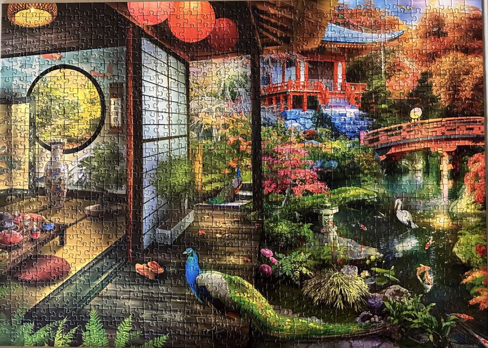 Kyoto Japanese Garden Teahouse - Ravensburger puzzle collectible - Main Image 2
