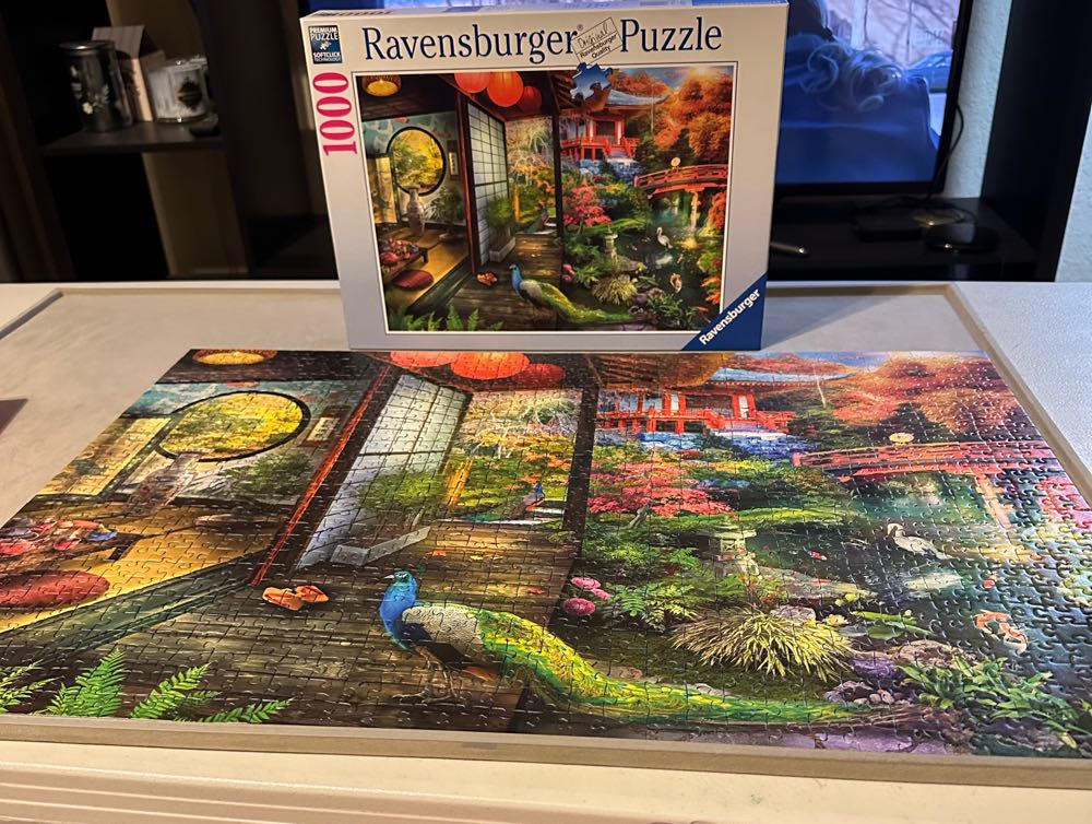 Kyoto Japanese Garden Teahouse - Ravensburger puzzle collectible - Main Image 3