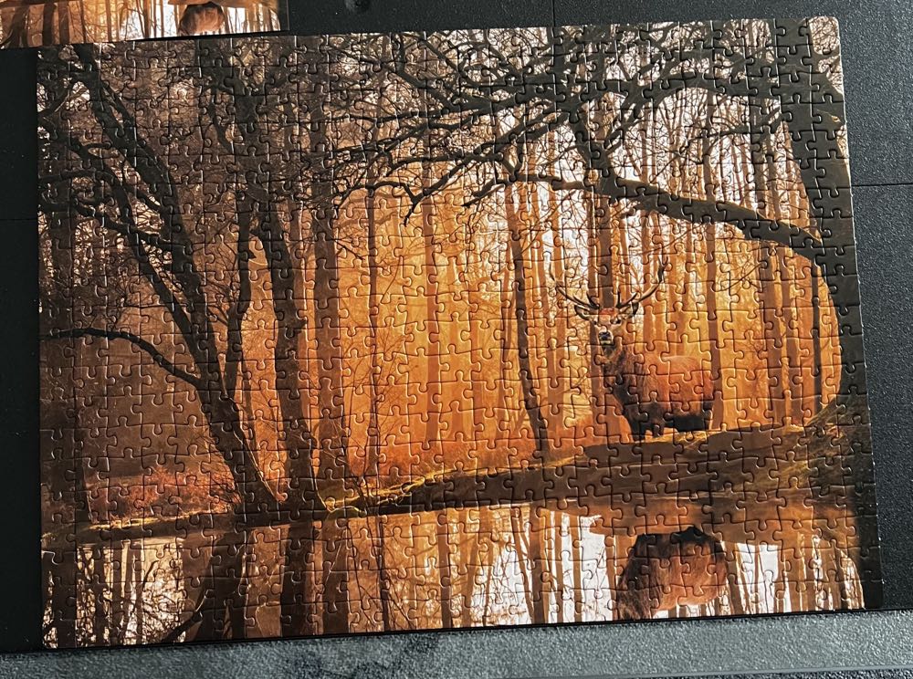 Peace Puzzle Rustling Silence - Clementoni puzzle collectible [Barcode 8005125351183] - Main Image 2