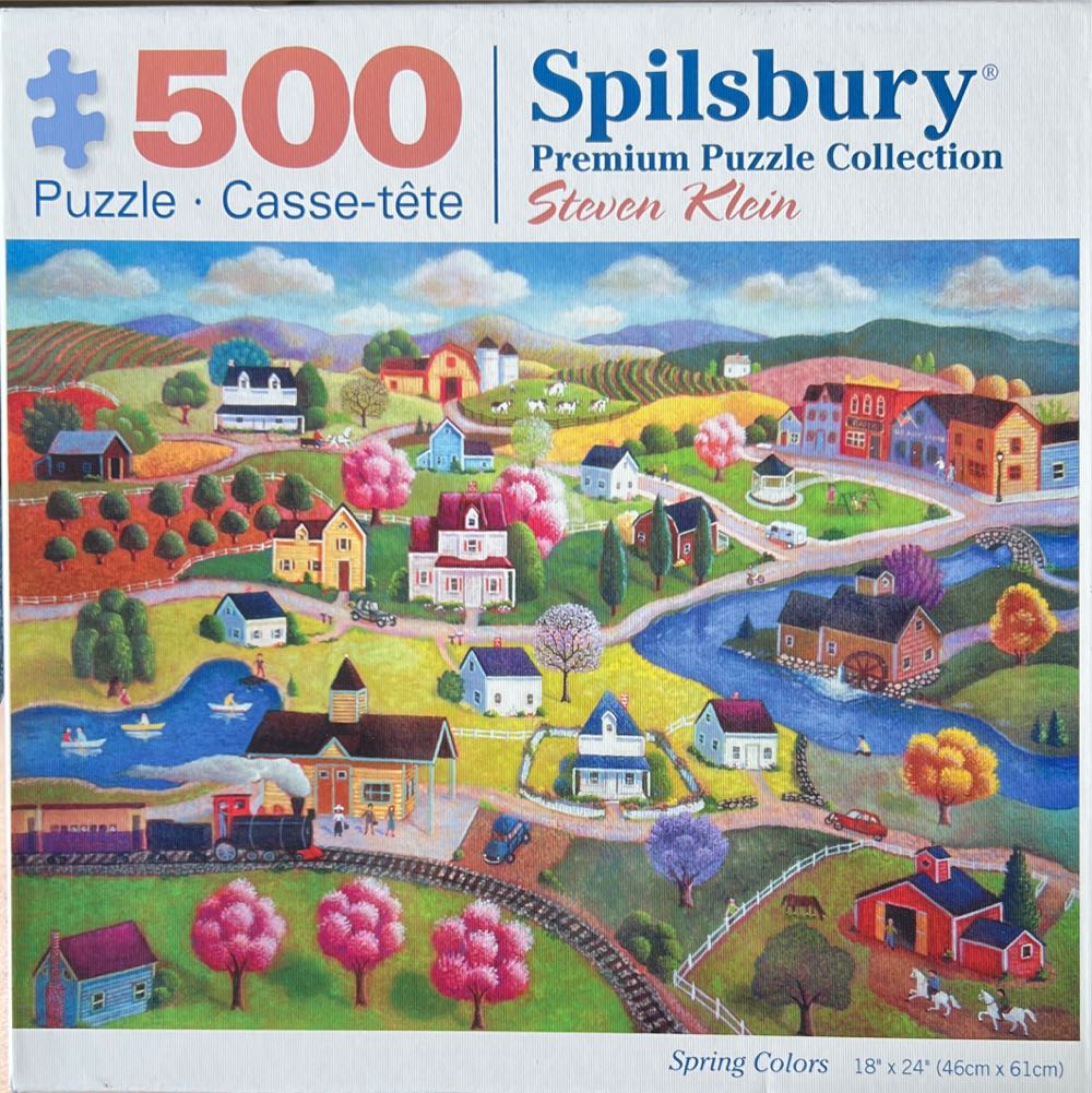 Spring Colors - Spilsbury puzzle collectible [Barcode 810061442707] - Main Image 2