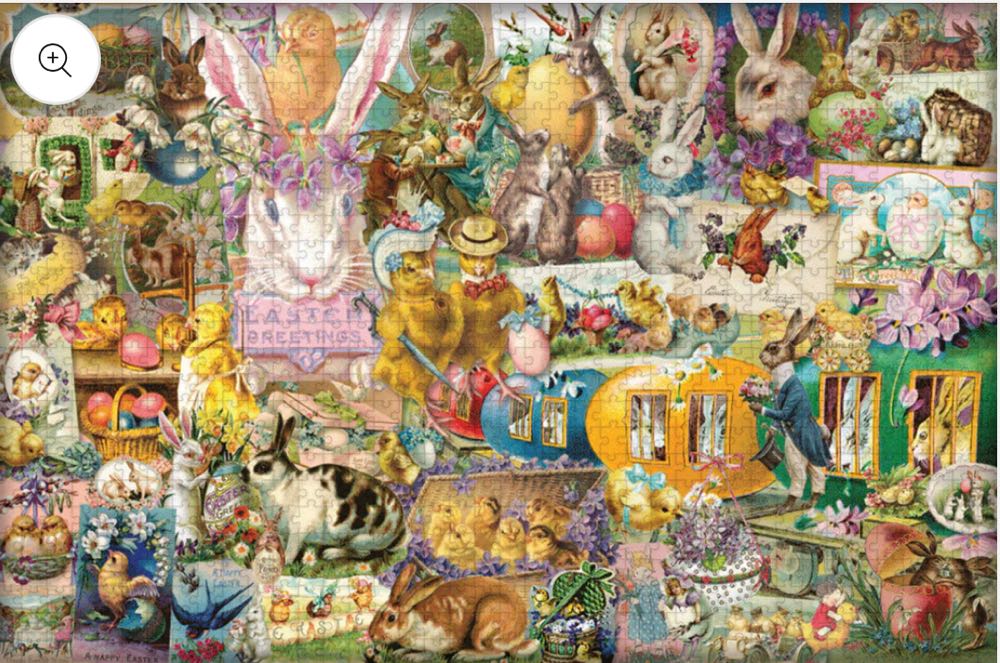 Easter Wishes - Seesaw puzzle collectible [Barcode 840225800524] - Main Image 2