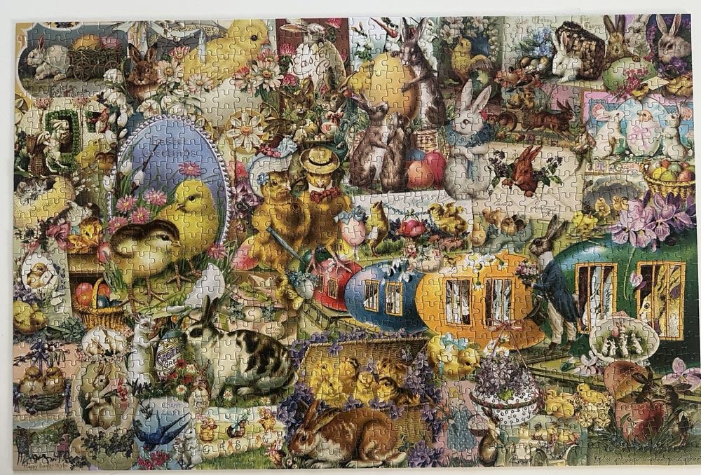 Easter Wishes - Seesaw puzzle collectible [Barcode 840225800524] - Main Image 3