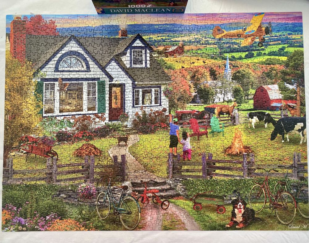 The Fly By - Ceaco 🇺🇸 puzzle collectible [Barcode 021081333214] - Main Image 2