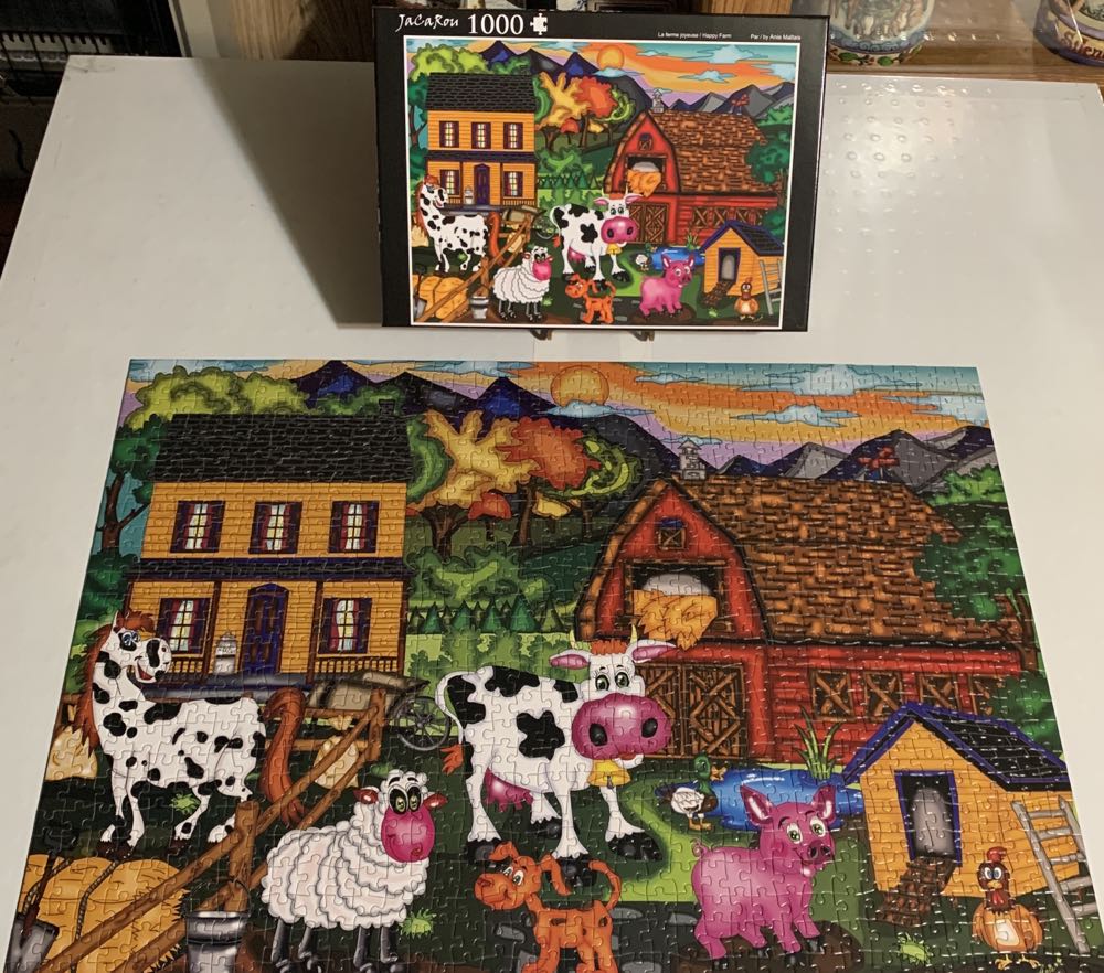 Happy Farm- GONE - Jacarou Puzzles puzzle collectible [Barcode 731093611278] - Main Image 2