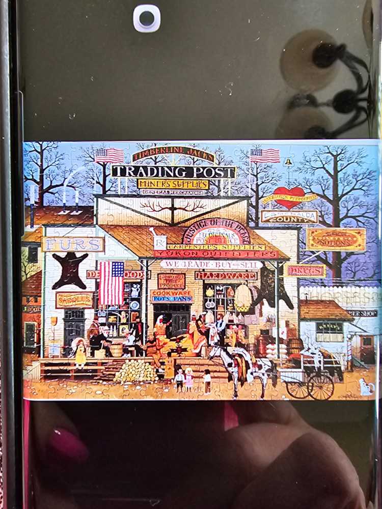 Trading Post - Charles Wysocki’s puzzle collectible [Barcode 076930493663] - Main Image 2