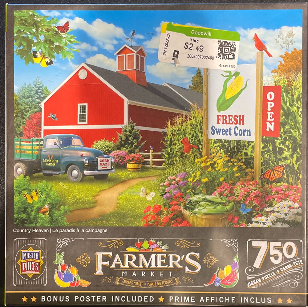 Country Heaven - Master Pieces 🇺🇸 puzzle collectible [Barcode 705988319938] - Main Image 2
