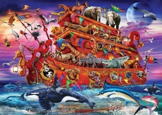 Noah’s Ark 🟦 - Art Puzzle puzzle collectible [Barcode 8682450140240] - Main Image 2