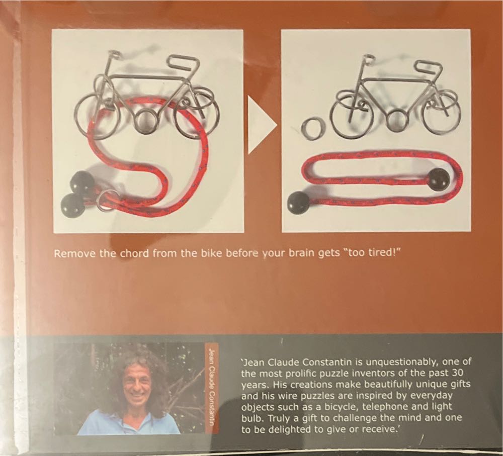 Constantin Bike Wire Puzzle  puzzle collectible [Barcode 859155006784] - Main Image 2
