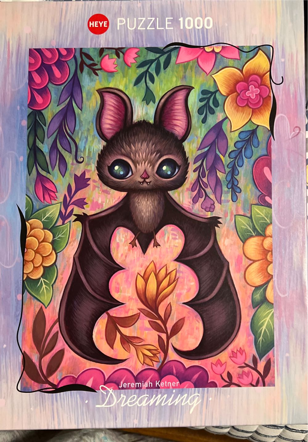 Dreaming - Baby Bat - HEYE puzzle collectible [Barcode 4001689299989] - Main Image 2