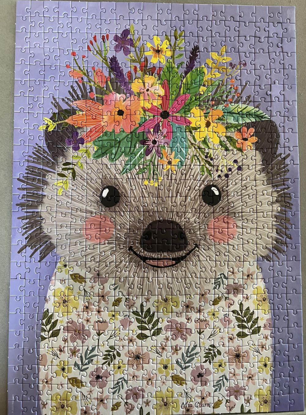 Funny Hedgehog - Heye Puzzle puzzle collectible [Barcode 4001689299521] - Main Image 2