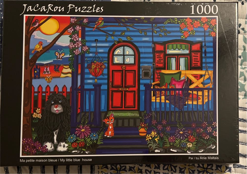 My Little Blue House - JaCaRou puzzle collectible - Main Image 1