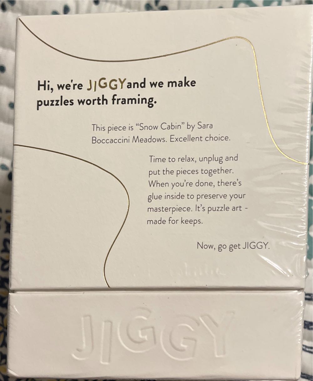 Snow Cabin - Jiggy Puzzle puzzle collectible - Main Image 2