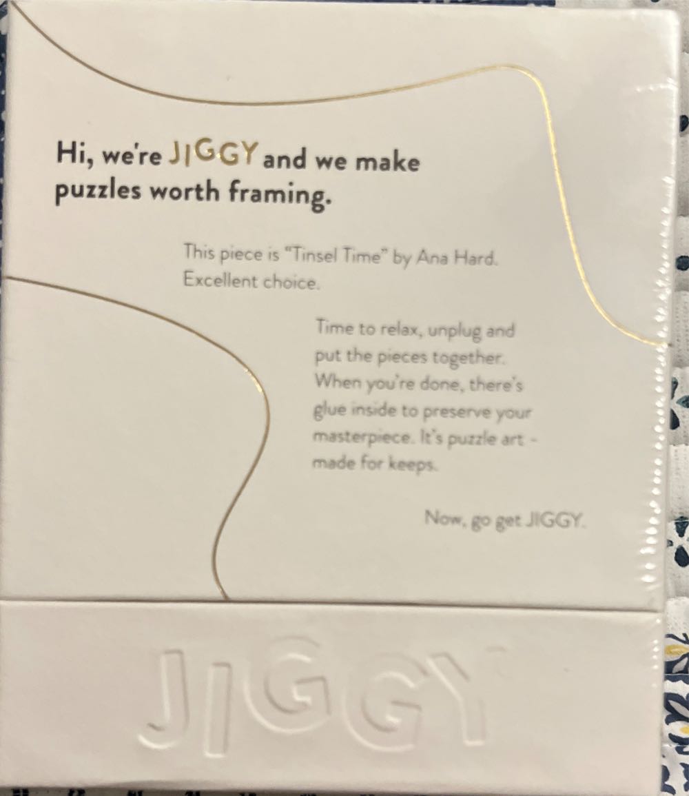 Tinsel Time - Jiggy Puzzle puzzle collectible - Main Image 2