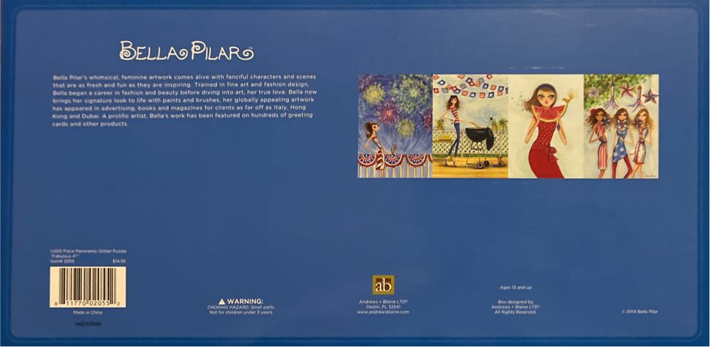 Bella Pilar - Fabulous 4th - Andrew + Blaine puzzle collectible - Main Image 2