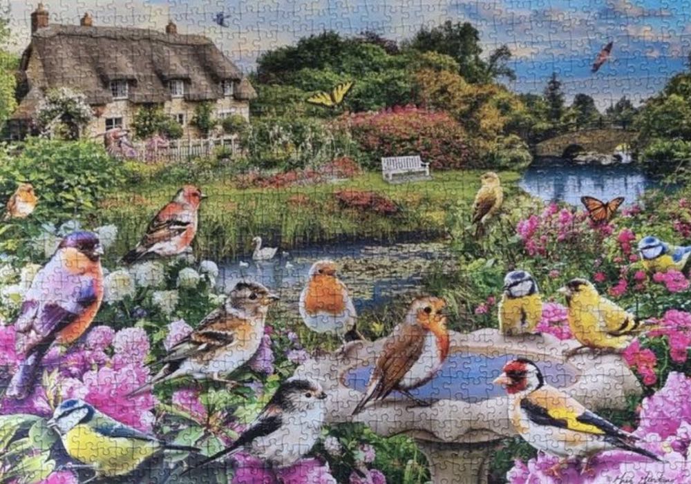 Birdsong By The Stream - Gibsons puzzle collectible [Barcode 5012269063622] - Main Image 3