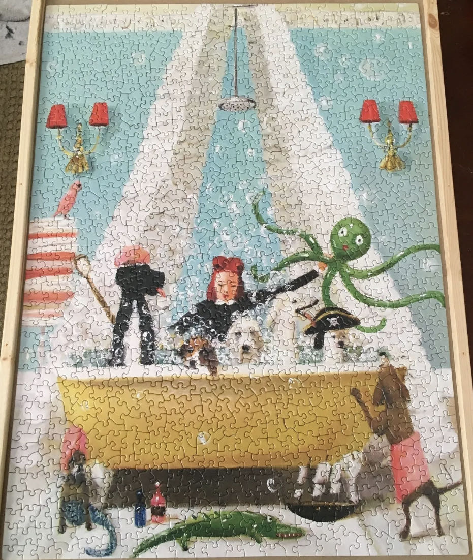 Bubble Bath - New York Puzzle Company puzzle collectible [Barcode 819844019280] - Main Image 3