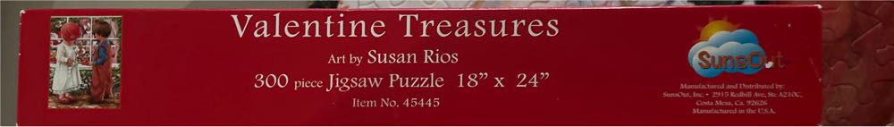 Valentine Treasures - SunsOut puzzle collectible [Barcode 796780454453] - Main Image 2
