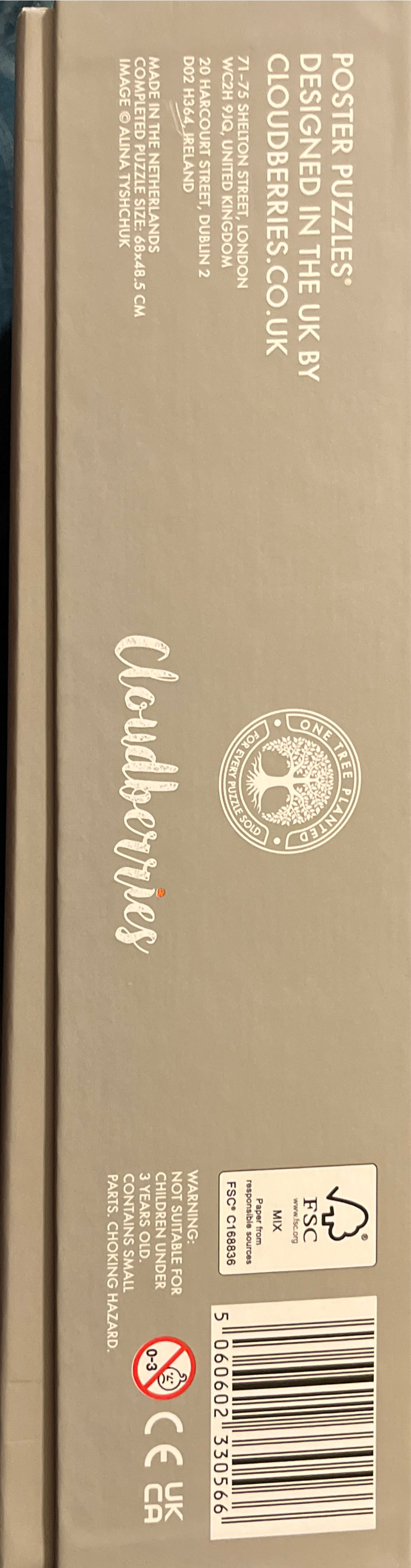 Still Life - Cloudberries puzzle collectible [Barcode 5060602330566] - Main Image 2