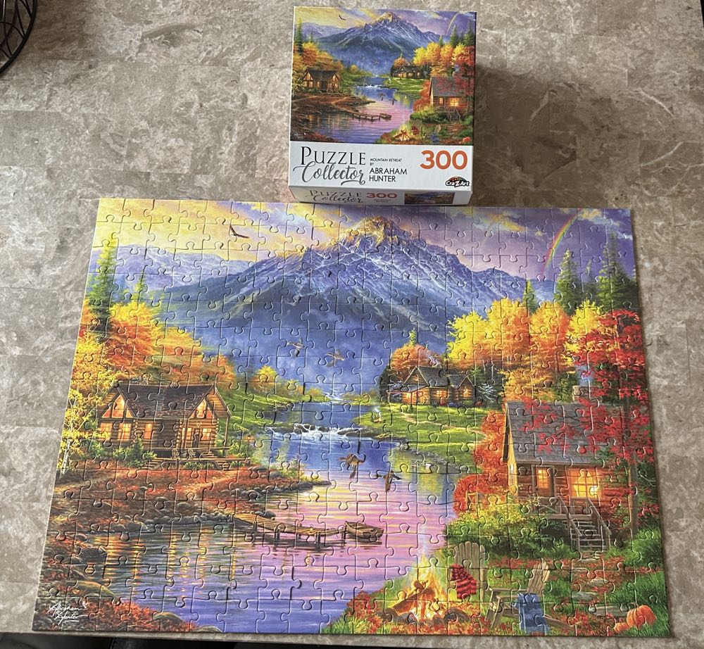 Mountain Retreat - Cra-Z-Art puzzle collectible [Barcode 4895145424271] - Main Image 2