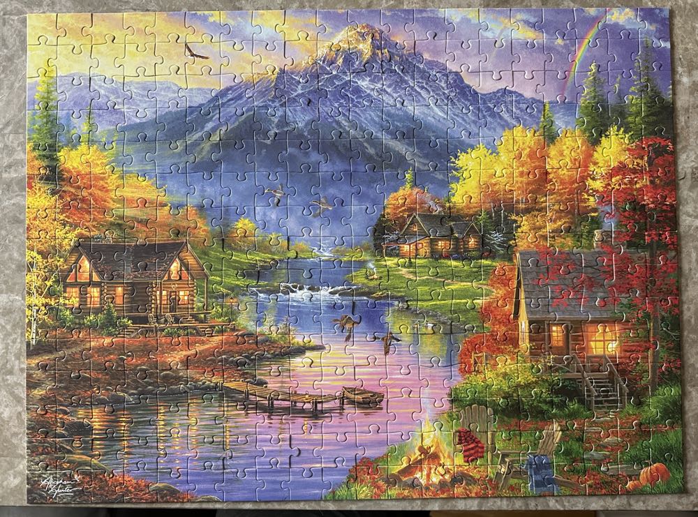 Mountain Retreat - Cra-Z-Art puzzle collectible [Barcode 4895145424271] - Main Image 3