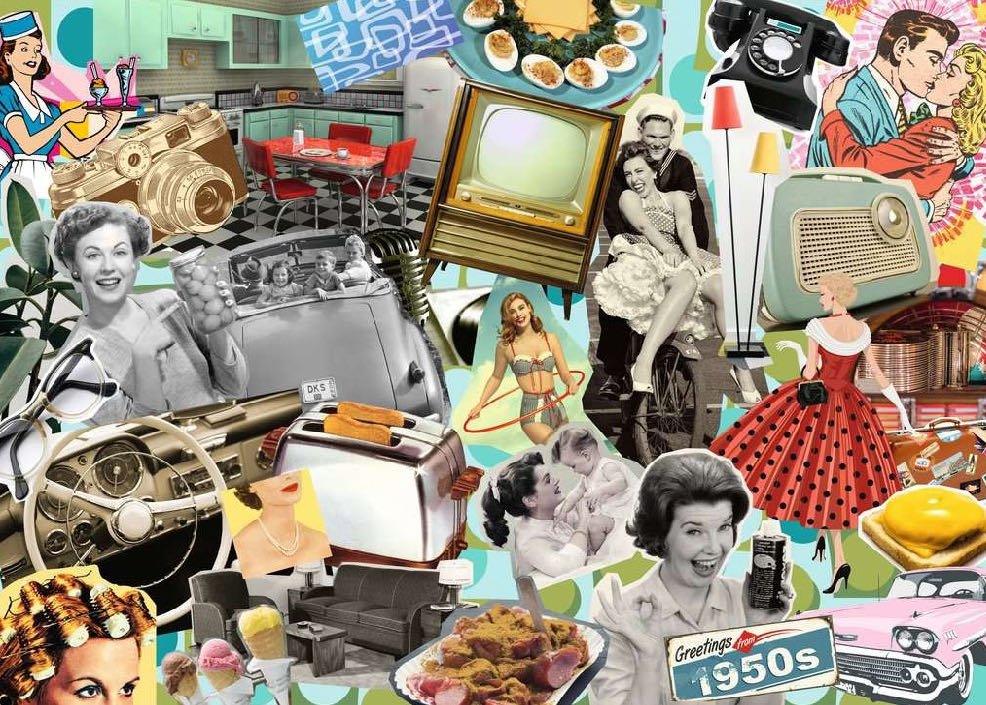 The 50s (1) - Ravensburger puzzle collectible [Barcode 4005556173877] - Main Image 2