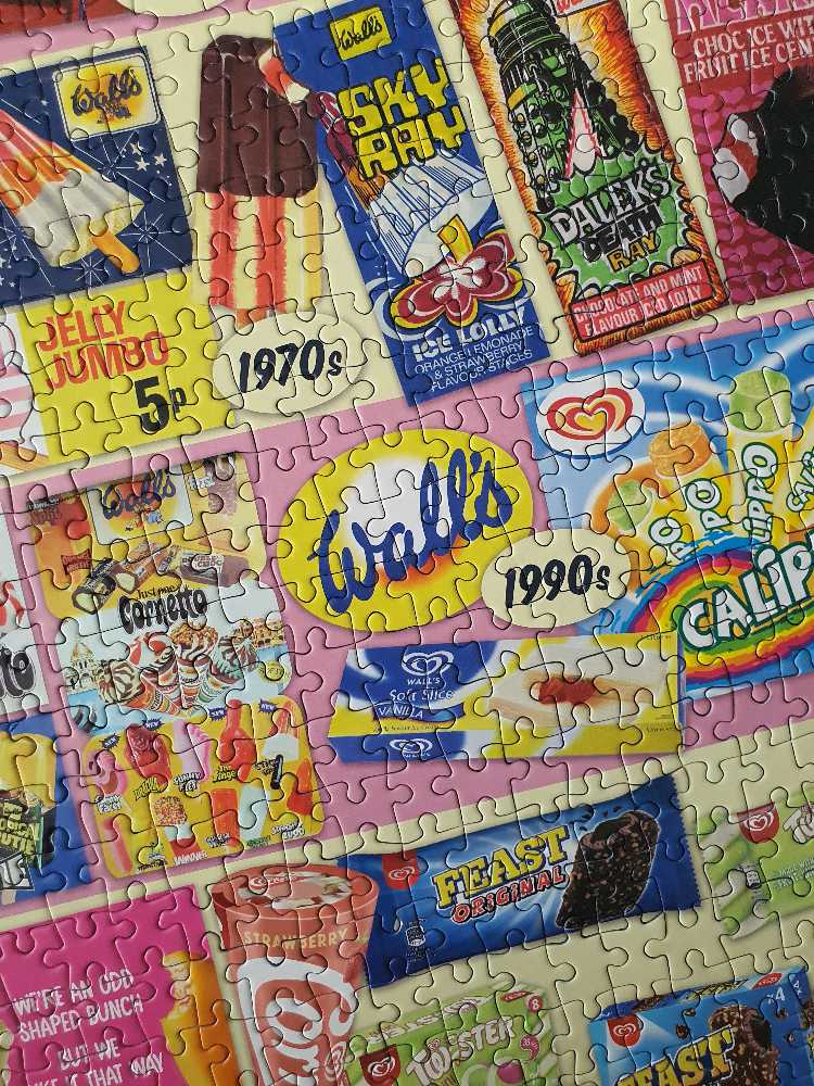 Wall’s Ice Cream Classics 100 Yaers - Gibsons puzzle collectible [Barcode 5012269071221] - Main Image 3