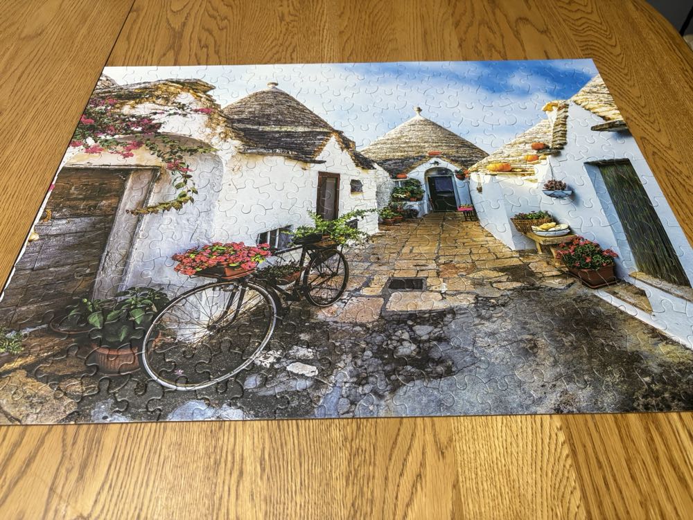 Trulli Houses In Alberobello City - KI Puzzle puzzle collectible [Barcode 773392086074] - Main Image 4