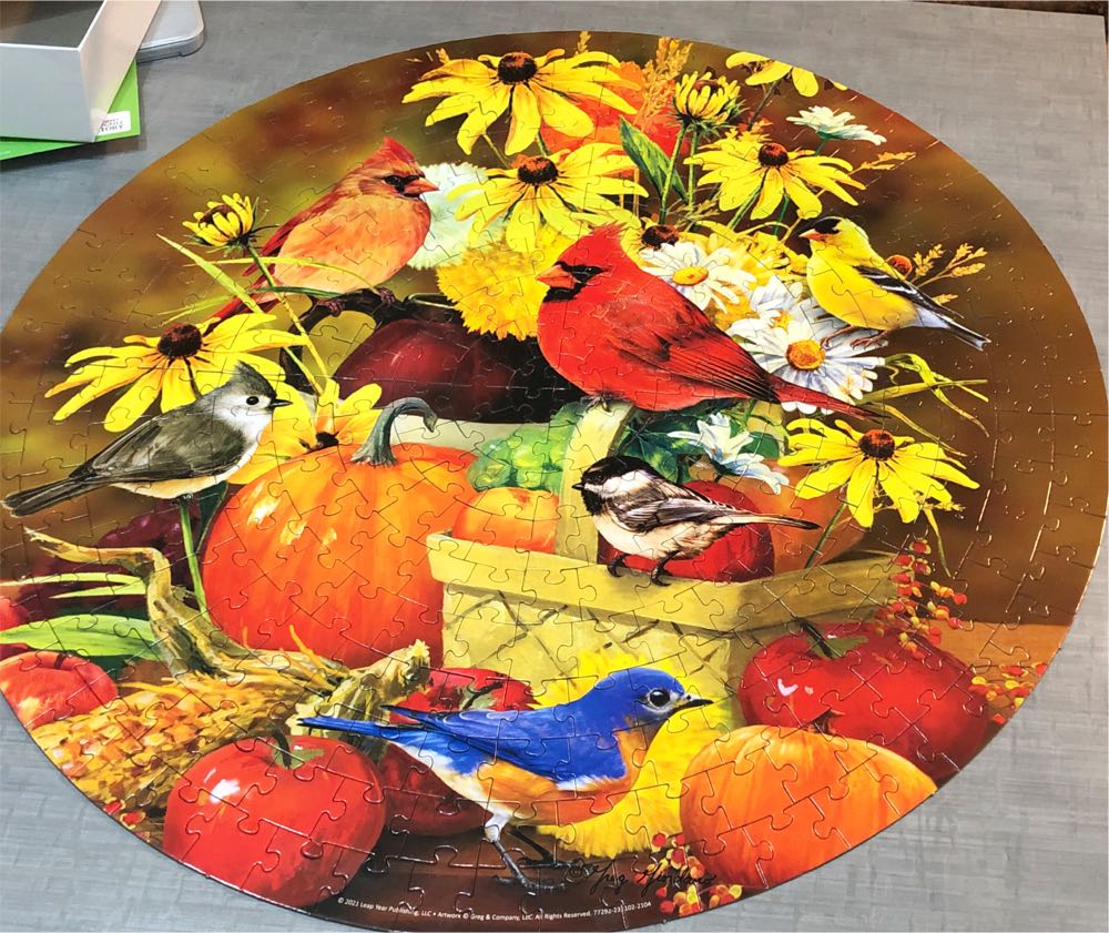 Backyard Birds *T/S - The Jigsaw Puzzle Factory puzzle collectible [Barcode 788958772926] - Main Image 2