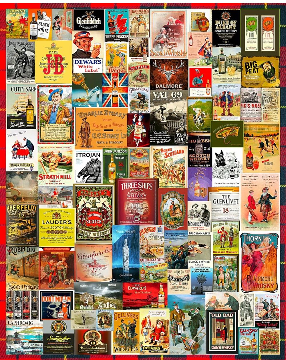 Whiskey And Scotch (v) Seth - Springbok puzzle collectible [Barcode 091683111022] - Main Image 2