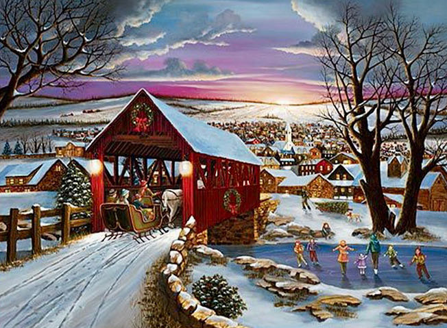 Frank Lloyd Wright Wooden Jigsaw Puzzle Coffee