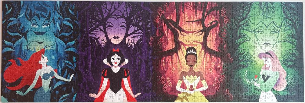 Disney Princess panorama - Clementoni puzzle collectible [Barcode 8005125397228] - Main Image 2