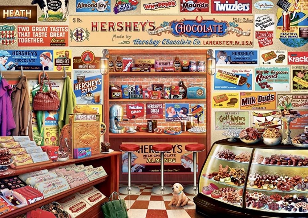Hershey’s Candy Shop - MasterPieces puzzle collectible - Main Image 1
