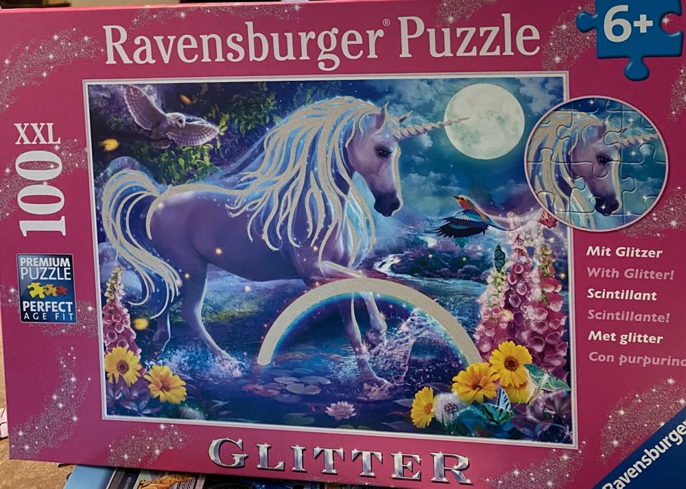 Glitter Unicorn - Ravensburger 🇩🇪 puzzle collectible [Barcode 4005556129805] - Main Image 2