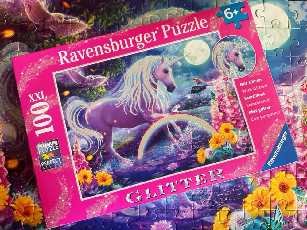 Glitter Unicorn - Ravensburger 🇩🇪 puzzle collectible [Barcode 4005556129805] - Main Image 3