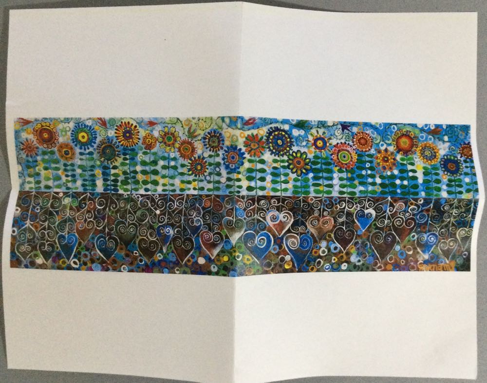 Flower Garden Blues - Nautilus Wooden Puzzles puzzle collectible - Main Image 2