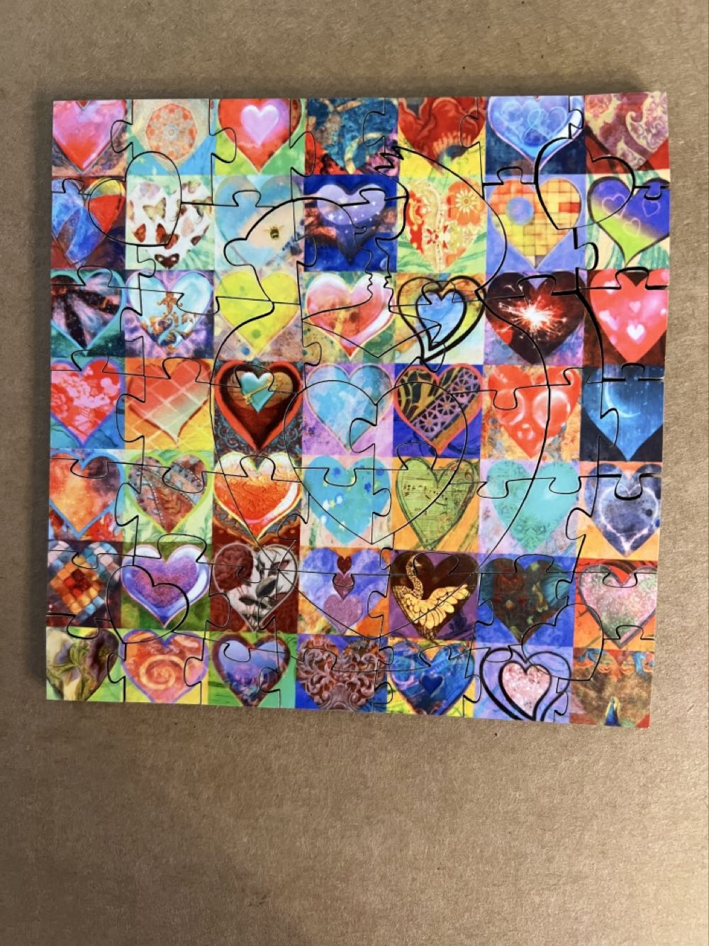 Heart - Nautilus Wooden Puzzles puzzle collectible - Main Image 2